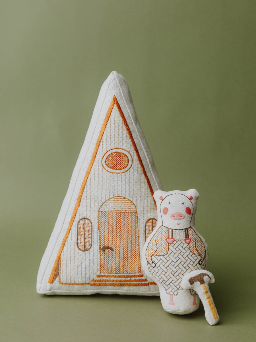 Nuf Nuf – Purcelușul Constructor de Lemn