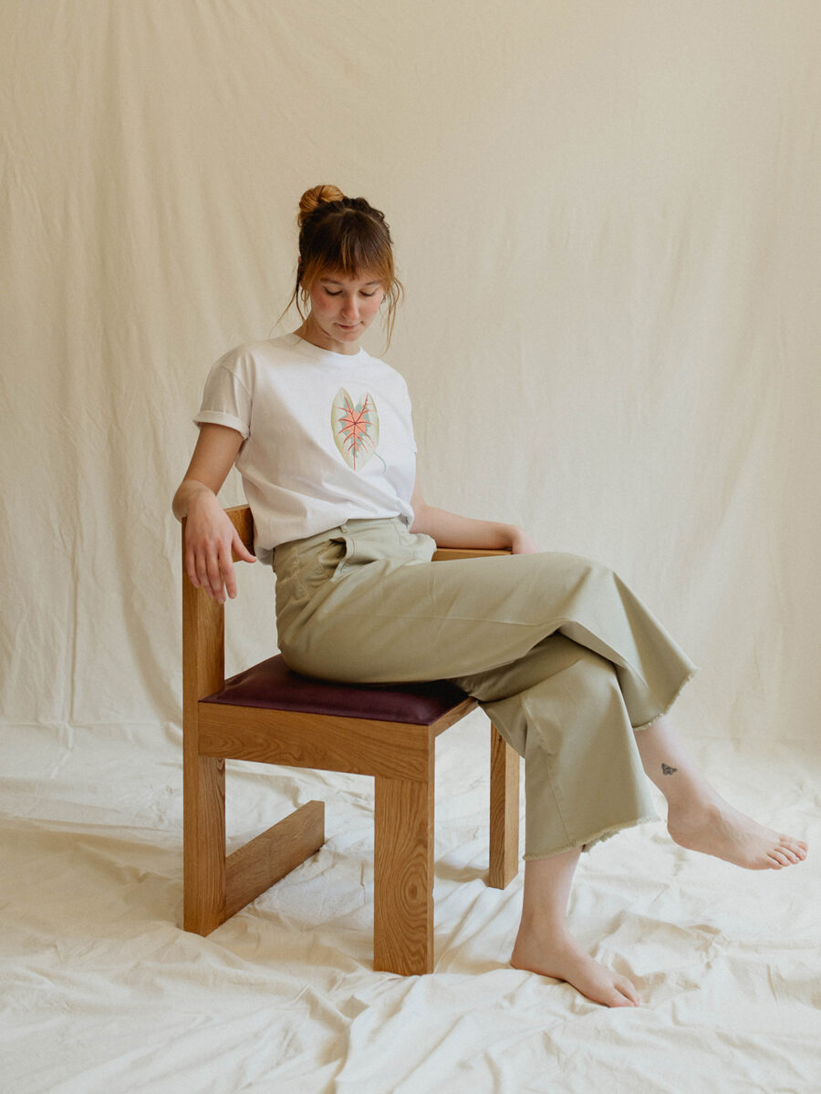 TRICOU BRODAT – Caladium Rosebud